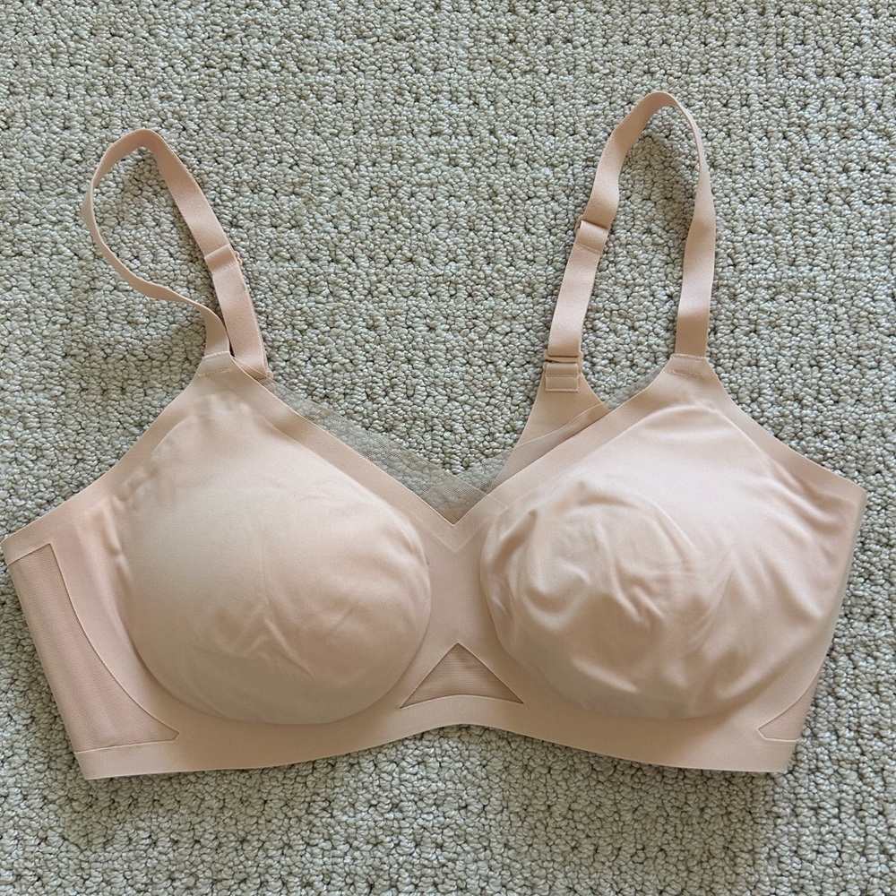 Honeylove Bra Liftwear Seamless Wireless Nude Bra 38B/C